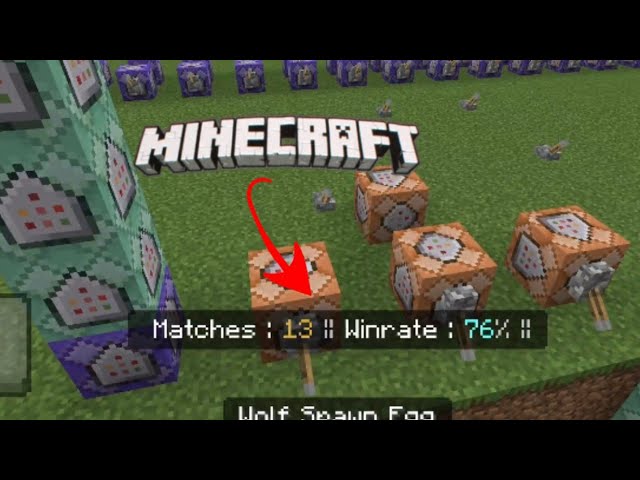 Working Matches & Winrate {{Command Block}}