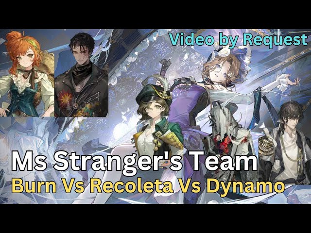 Ms Stranger's Best Team Updated (Burn Vs Recoleta Vs Dynamo) - Reverse 1999