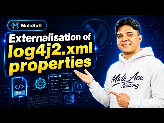 Externalized Log4j2.xml Properties in MuleSoft: Maven Pipeline Solution