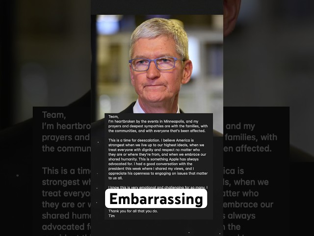 Tim Cook should be ashamed #apple #technews #politics #corporatebetrayal