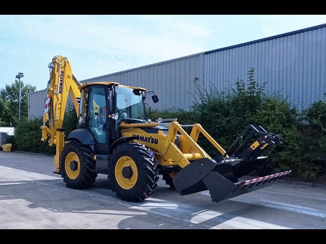 Komatsu WB97S-8 Backhoe Loader