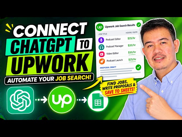 How to Connect ChatGPT to Upwork (Automate Your Job Search in Minutes)