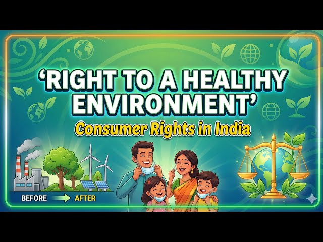 Right to a Healthy Environment | Consumer Rights in India | Consumer Protection Act 2019 | Awareness