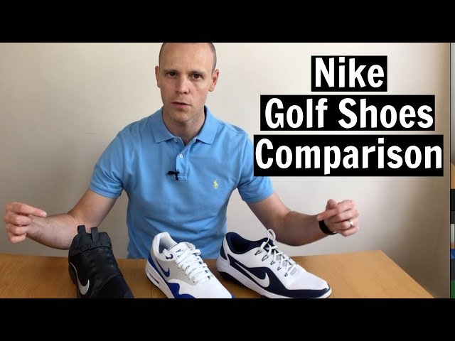 Nike Golf Shoes Comparison - Nike Air Max 1G vs Nike Tour Premiere vs Nike React Vapour 2