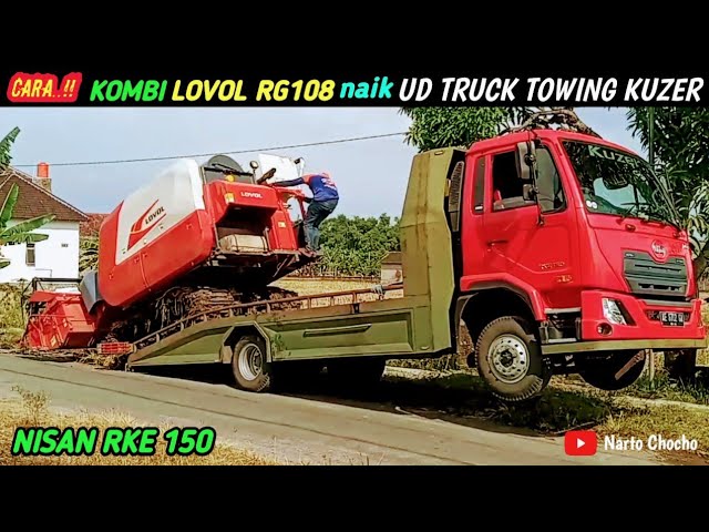 CARA..❗KOMBI LOVOL RG108 NAIK UD TRUCK TOWING KUZER - NISAN RKE 150.