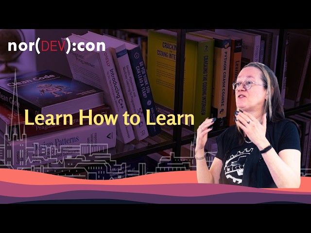 Learn How to Learn | Frances Buontempo at nor(DEV): con 2026
