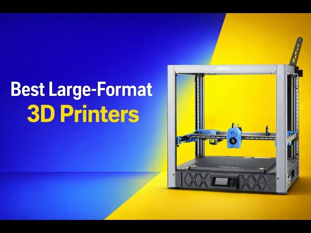 ​Best Large Format 3D Printers 2026 – What Matters + Best Picks