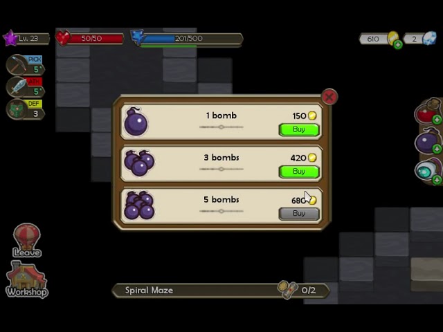 The Spiral Maze (Mine Quest)