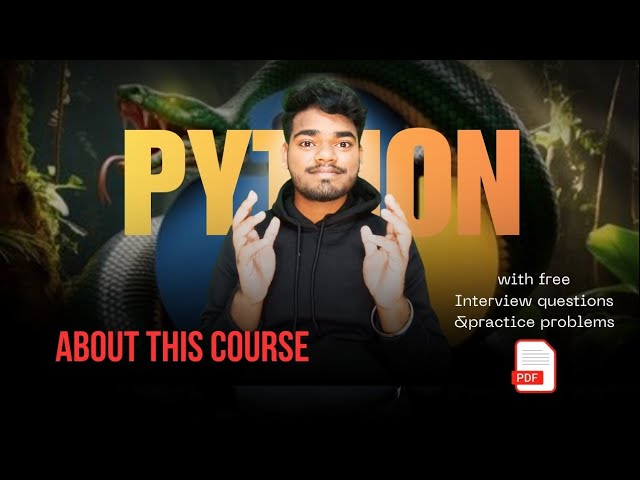 How to learn this Python Course | Python Full Course in Telugu