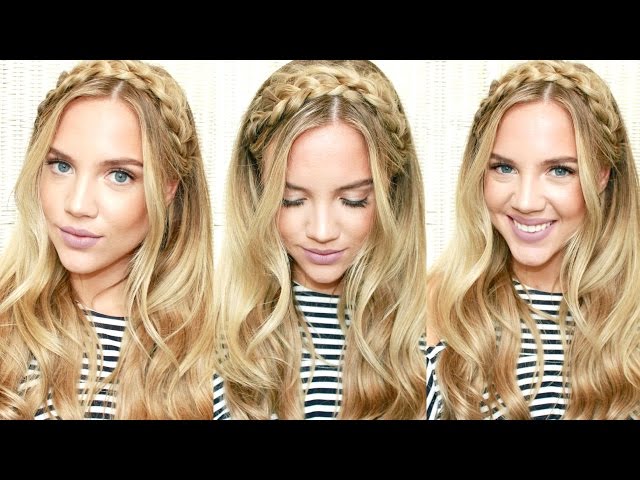 Summer Hair || Milkmaid Braids