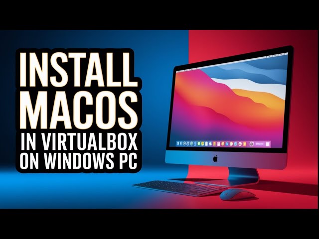 Install macOS in VirtualBox on Windows PC [Intel & AMD] – Full Guide!