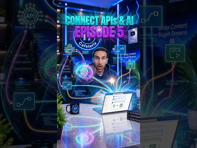 Connect APIs & ChatGPT in Power Automate (Episode 5) #Shorts #AI #ITCafeteria