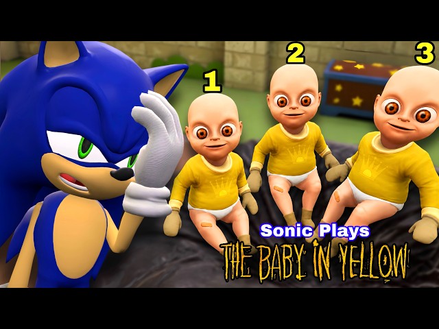 Sonic Plays: THE BABY IN YELLOW - Crown Childcare !!!