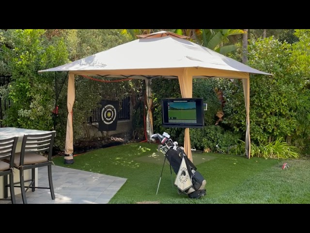 Flightscope Mevo+ Backyard setup $500 vs. $10K