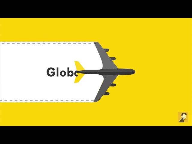 Global Air Traffic | Infographic | Motion Graphic |Animation