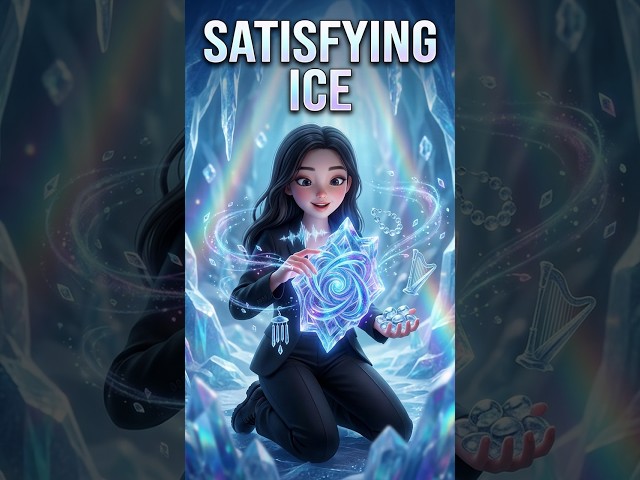 POV: Playing with Ice in a Dream World (Satisfying Sounds!)