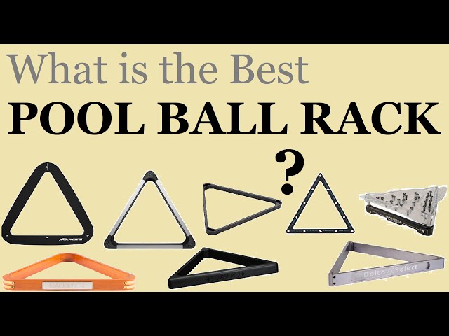 Pool Ball Rack Reviews