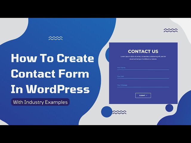 How To Create Contact Form In WordPress | Divi Contact Form Module Tutorial