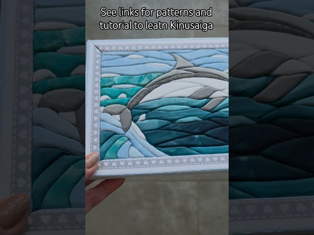 🐬 Kinusaiga Dolphin see link & description for Kinusaiga tutorial and patterns