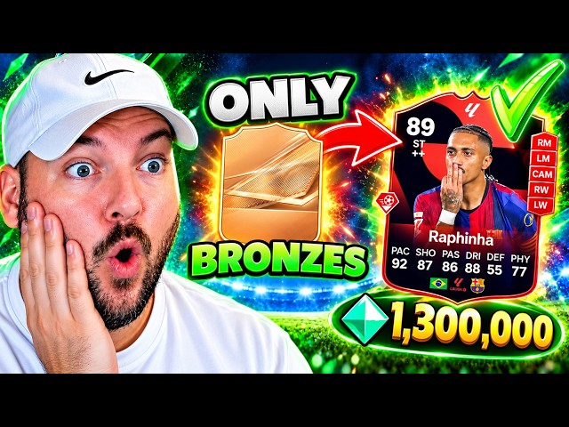 How to COMPLETE POTM RAPHINHA ONLY Using BRONZE PLAYERS!?