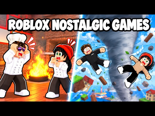 ROBLOX NOSTALGIC GAMES WITH ALEXA!