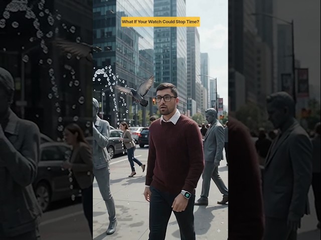 What If You Could STOP TIME? 😱⏳ #Shorts #WhatIf #TimeTravel #AI #SciFi