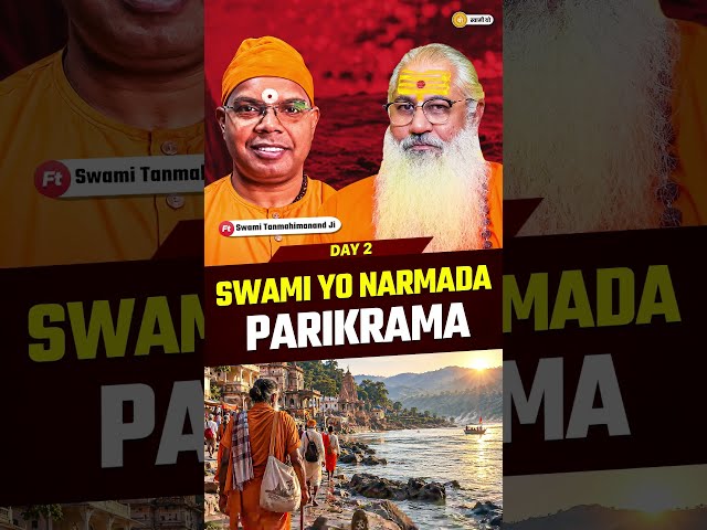 Swami Yo NARMADA Parikrama Day-2 Ft. Tanmahima Nandji || #shorts #swamiyo