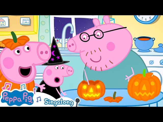 🎶🎃 Spooky Pumpkins Halloween Dress Up + More Nursery Rhymes for Kids | Peppa Pig Music Official 🐷