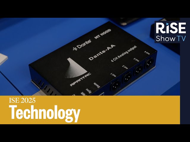 Dolby ATMOS decoder in action | Tech demo | ISE 2025