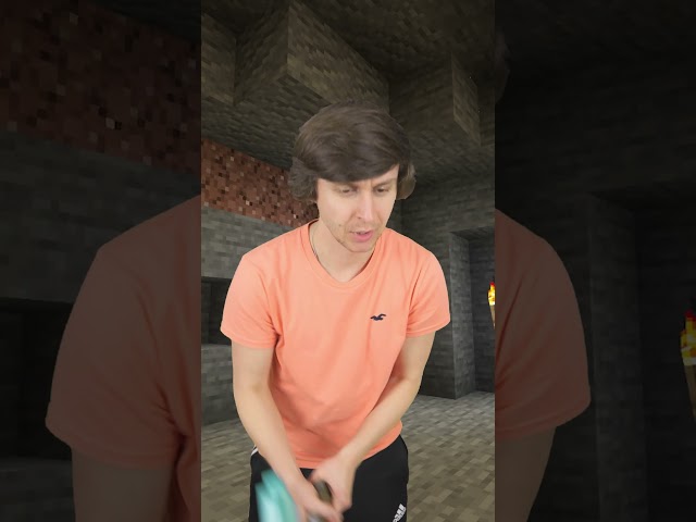What it's like mining coal in Minecraft