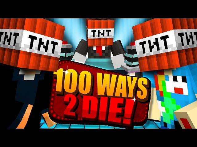 I TOTALLY BLEW IT! *NEW* 100 Ways to Die! in Minecraft!