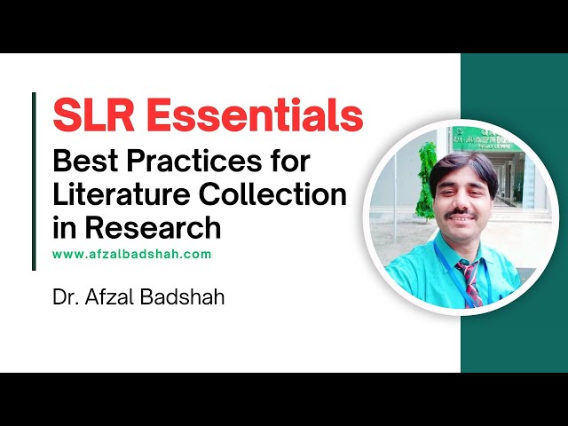 A Comprehensive Guide to Systematic Literature Review (SLR)