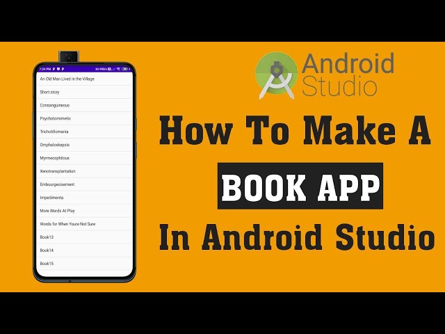 how to make a story app in android studio || make book app in android studio-2020