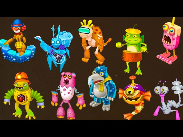 All 1 derland costumes  || My Singing Monster