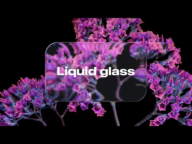 Liquid Glass - After Effects tutorial