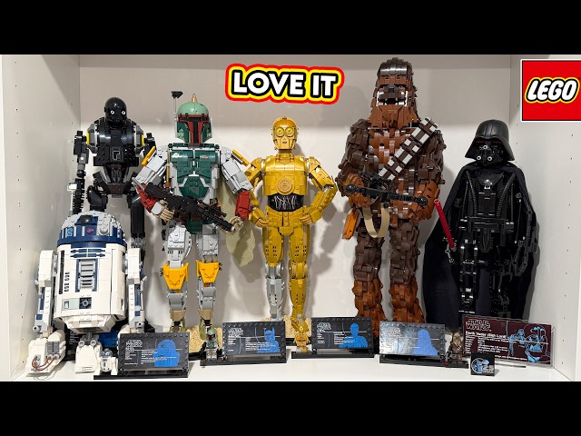 LEGO Star Wars Boba Fett Build, Review, & Display