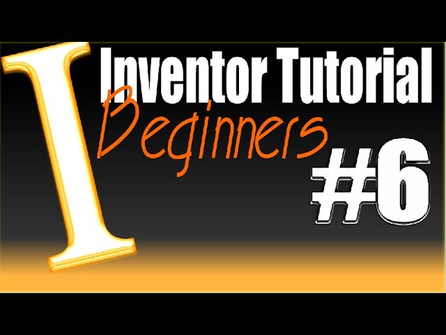 6-Inventor Beginner Tutorial: Drawing Tools/ Dimensions/ Contraints/ Fully defined/ Trim