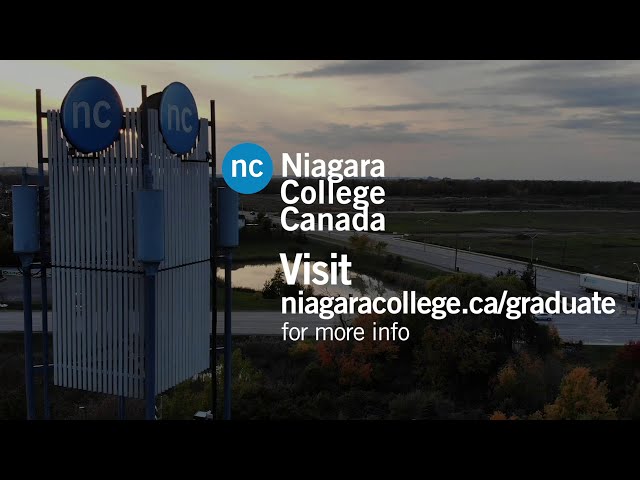 Post Graduate Studies at Niagara College • Dream BIG!
