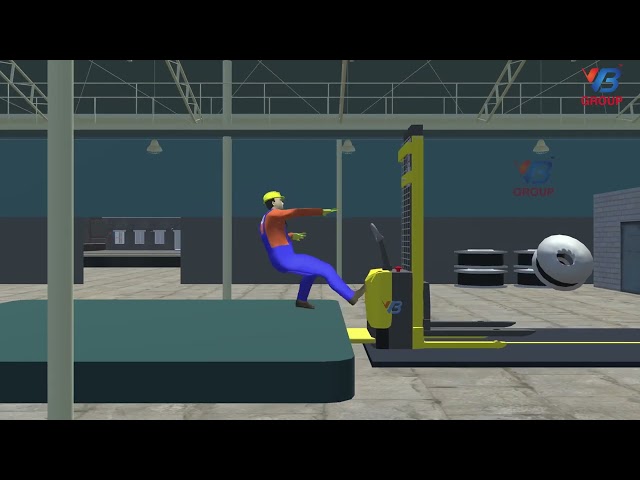 Electric Forklift Safety Accident |VB Factory |VB Group