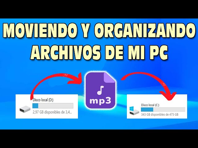 Como organizar archivos en la computadora | Computacion basica