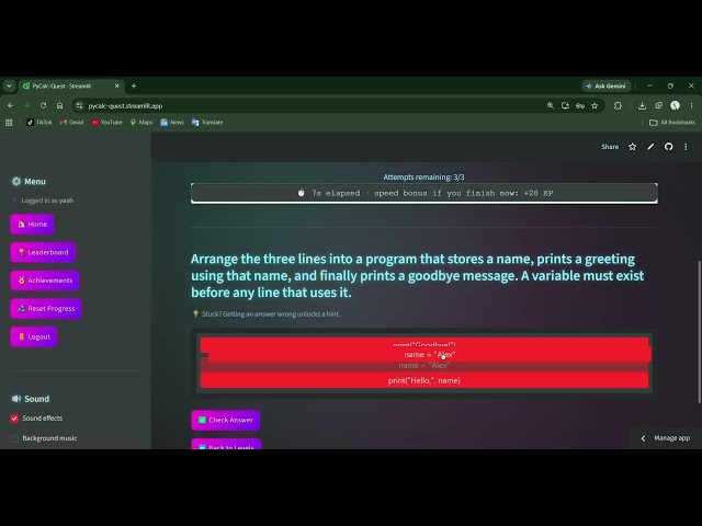 FoTLI 2026   |  PyCalc-Quest
