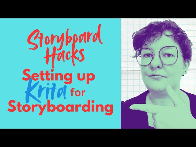 Setting Up Krita For Storyboarding