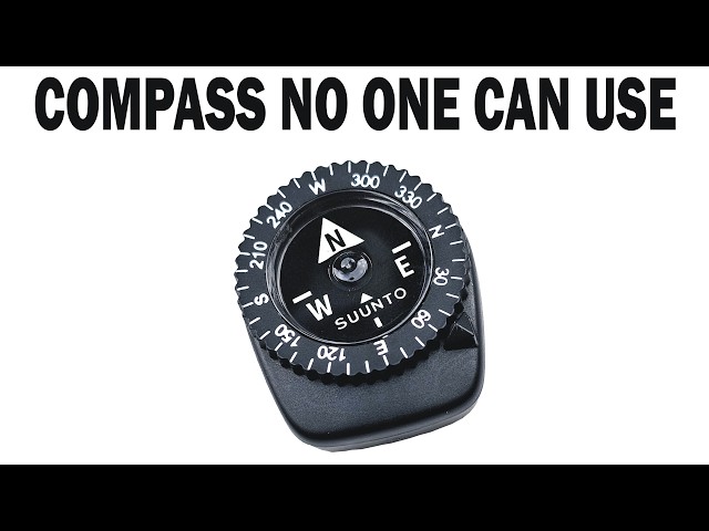 No One Can Use A Wrist Compass - I'll Show You How