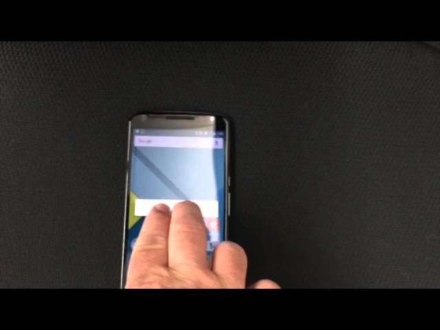 Enabling the android accessibility shortcut