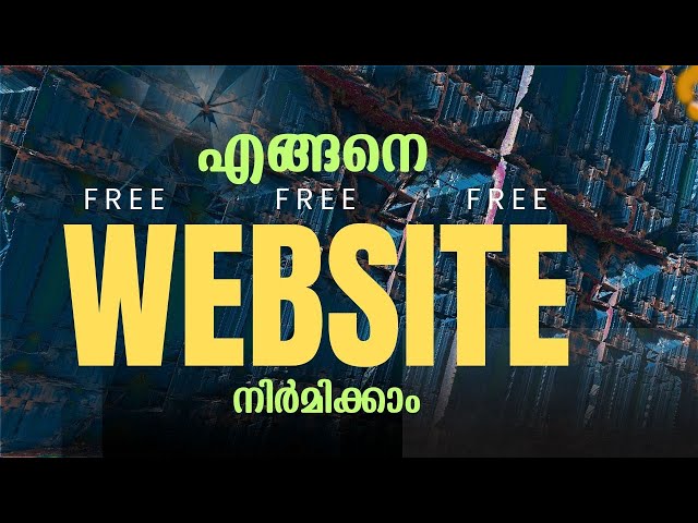 വെറും 10 മിനിറ്റിൽ ഫ്രീ വെബ്സൈറ്റ് ഉണ്ടാക്കാം | Malayalam Website Tutorial #websitecreate