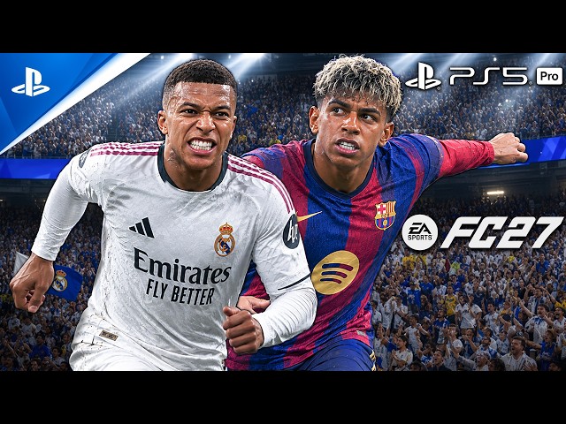 FC 27 | official Gameplay | Real Madrid vs FC Barcelona | final champions league [PS5 PRO]