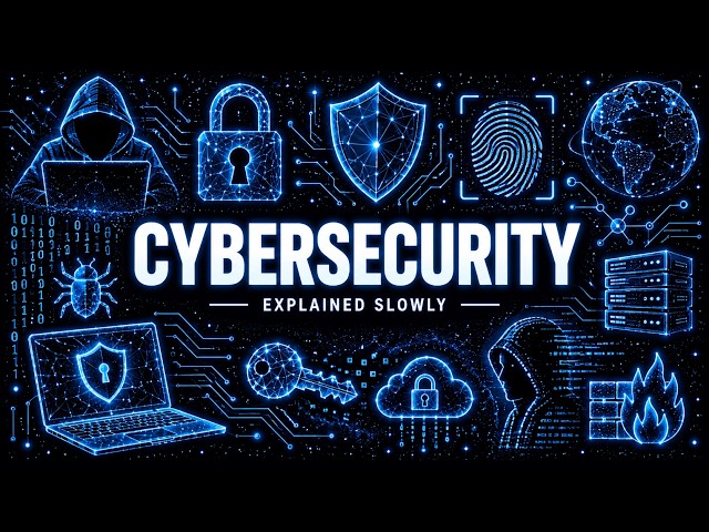 Literally Everything About Cybersecurity And How Hackers Think Explained Slowly (For Sleep)