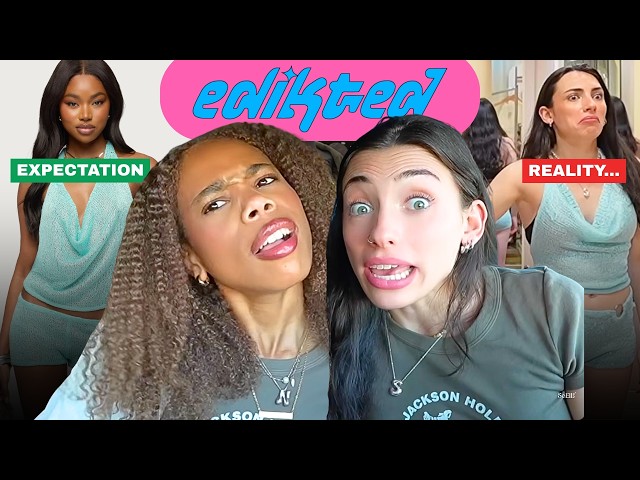 Honest *TRY ON* at EDIKTED… did they catfish all of us?? 😭