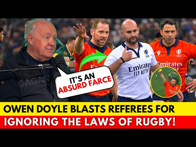 🔥DOYLE ACCUSES REFEREES OF DESTROYING RUGBY’S CORE PRINCIPLES! | SPRINGBOKS NEWS