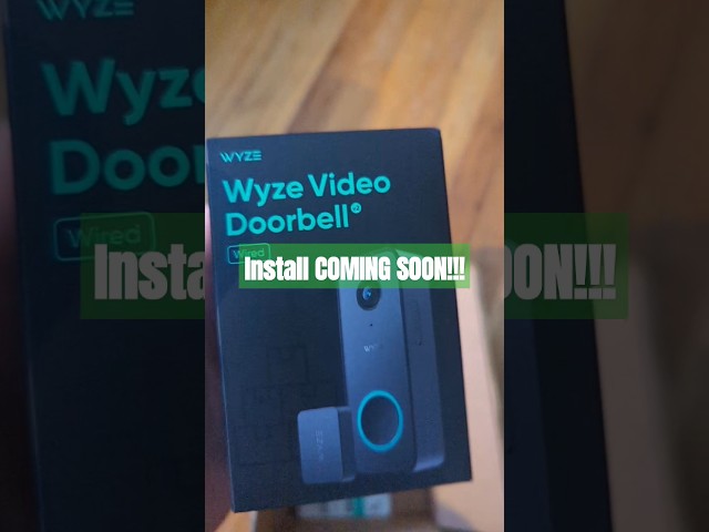 Upgrading my doorbell cam from the Nest Hello gen 1 to the Wyze Video Doorbell Gen 2...stay tuned